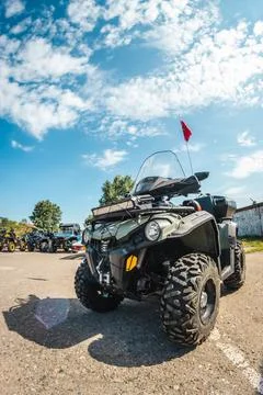 ATV race Foto stock