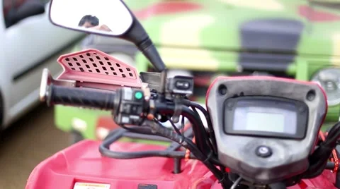 Atv off road vehicle presentation Stock Footage 63377675