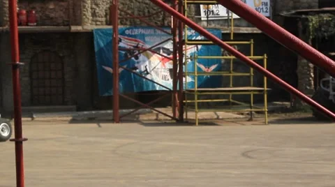 ATV round Stock Footage 7752447