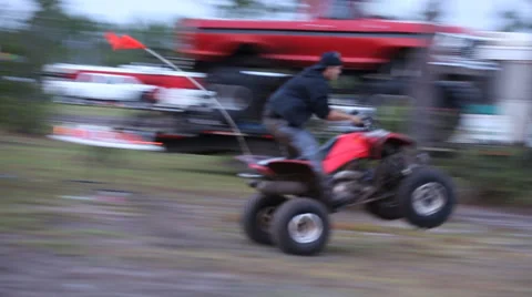ATV Stunt 스톡 동영상 34282252