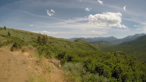 ATV Summit Panorama Stock Footage 101403463