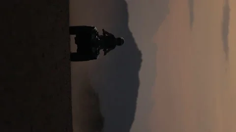 ATV at Sunset Vídeos de archivo 234678993