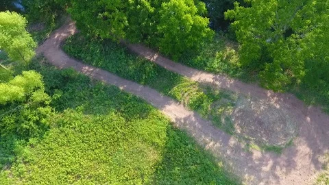 ATV Woods Clips Video stock 93571807