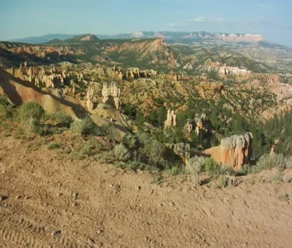 ATVs pass camera at close range Stock Footage 21638291