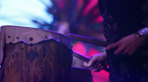 Atzec Drums Stock-Footage 54674383