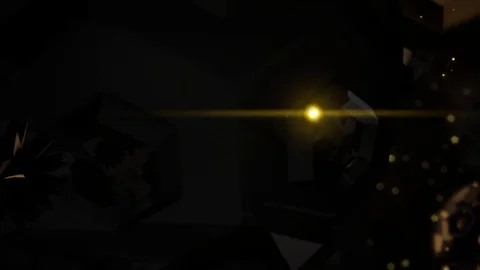 Au Particles Looping Animation Stock Footage 73609846