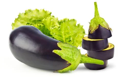 Aubergine Stockfoto's