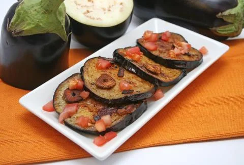 Aubergines Stock Photos
