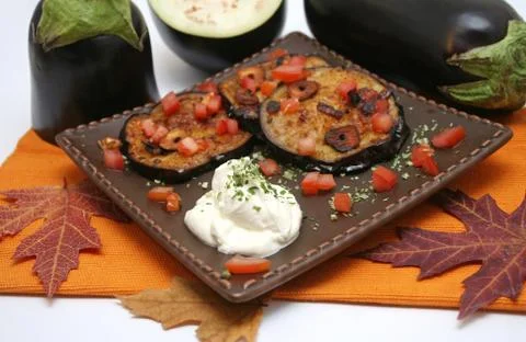 Aubergines Stock Photos