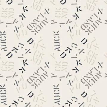 Auckland creative pattern Stock Illustration