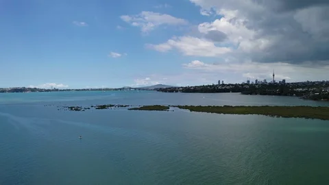 Auckland Harbour 2 Stock Footage 100815909