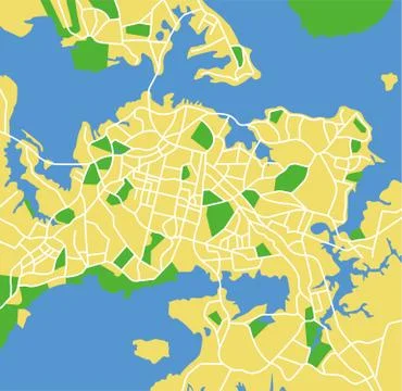 Auckland Stock Illustration