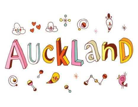 Auckland Stock Illustration
