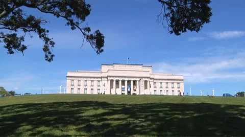 Auckland Museum Vídeo Stock 8778099