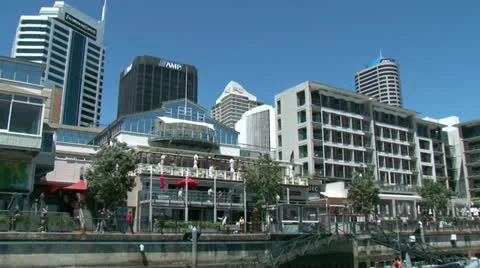 Auckland Viaduct 1 Stock Footage 16799819