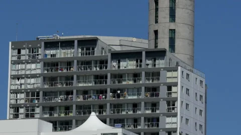 Auckland's Skytower Stock Footage 55775250