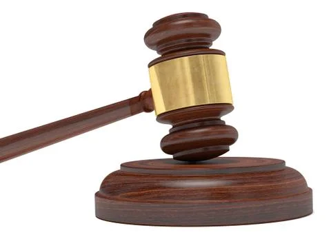 Auction hammer Stock Illustration