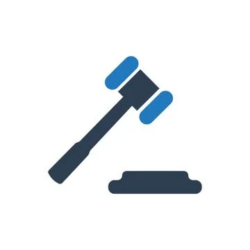 Auction Icon Stock Illustration