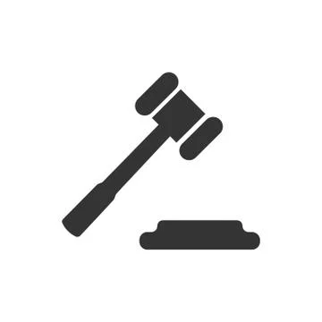 Auction Icon Stock Illustration