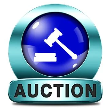 Auction Stock Illustration