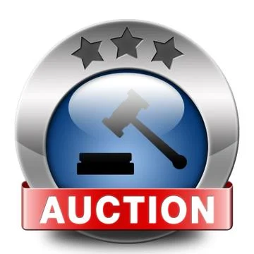 Auction Stock Illustration