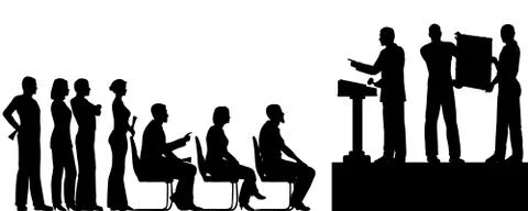 Auction Stock Illustration