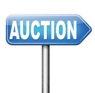 Auction Stock Illustration