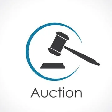 Auction Stock Illustration