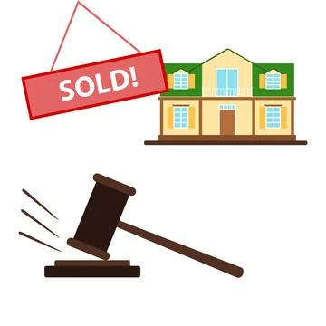 Auction Stock Illustration