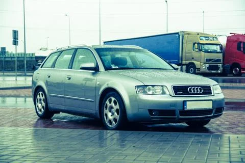 Audi A4 B6 Stock Photos