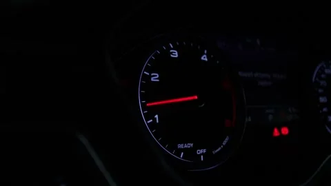 Audi Car Acceleration Stock Footage 156606144