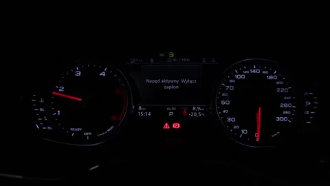 Audi Car Acceleration Stock Footage 156606165