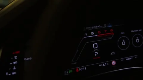 Audi Car Acceleration Stock Footage 156610550