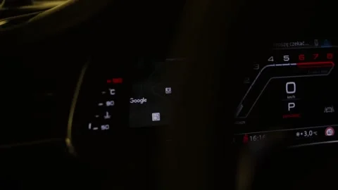 Audi Car Acceleration Stock Footage 156610703