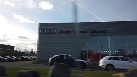 Audi Car Dealership in Quebec Stock Footage 224779647
