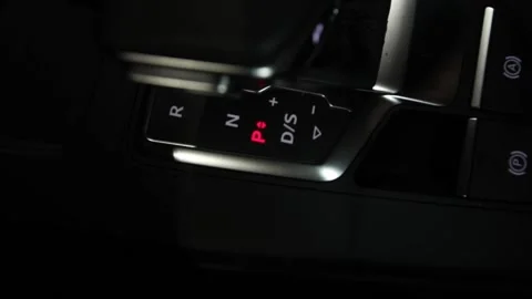 Audi Car Gearbox Stock Footage