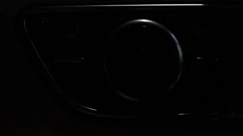 Audi Car Temperature Appear Stock Footage 156607744