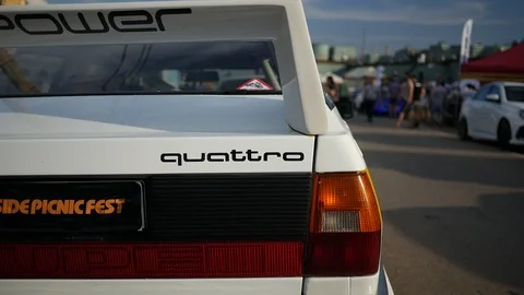 Audi Coupe 90 Stock Footage 114766484
