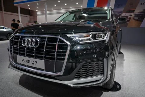 Audi Q7 car Stock Photos
