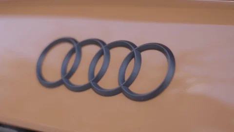 AUDI R8 LOGO Stock Footage 99459651