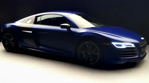 Audi R8 v10 Stock Footage 45390505