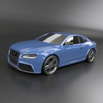 Audi rs 5 2011 redesigned 3D Model