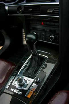 Audi RS6 Interior Stock Photos