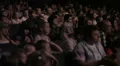 Audience applauded in the theater. HD Footage