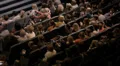 Audience applauding, during a spectacular event HD Footage