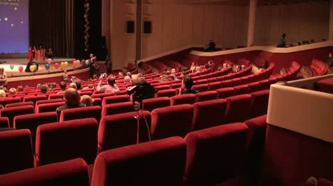 The audience in the cinema Stock Footage 11296259