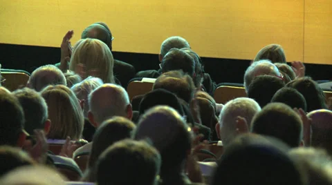 Audience clapping hands and applause Vidéo 32519104