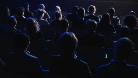 Audience at Crowded Tech Conference Stock Footage 223043254