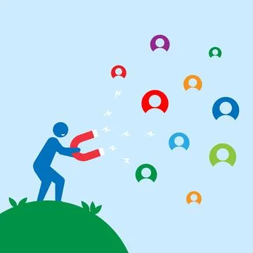Audience Engagement Stock Illustration