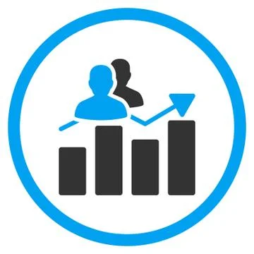 Audience Graph Icon イラスト素材